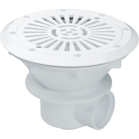 Astral Pool Bodenablauf Folie Ø 210 mm mit seitlichem und unterem Abgang