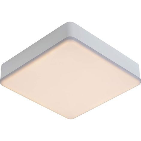 Plafonnier Salle de bains - LED Dim. - 1x30W 3000K - IP44 - Blanc (1/5)