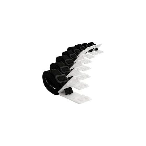 Kit de fijación para baño solar de piscina – 8 cuerdas de nailon de 1,8 m x 2,5 cm – Fundas compatibles de 3 a 7,3 m – Instalación rápida