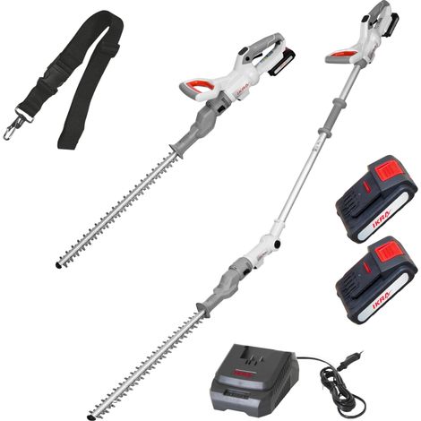 Taille-haie télescopique 2 en 1 ICPH 2050, avec 2 Batteries (1/5)