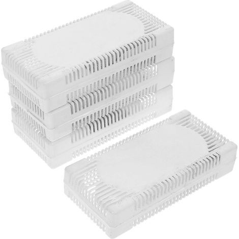 4er-Set Geruchsneutralisierer für Gefrierschrank, Kühlschrank und Schuhe, kleine Boxen – 11,50 x 5,50 x 2,50 cm – Weiß (1/4)