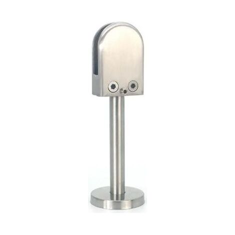 Support de Montage en U - Acier Inoxydable 304 - Pour Panneau Verre 15 à 20 mm - Tige 60 mm - Extra Large (1/2)