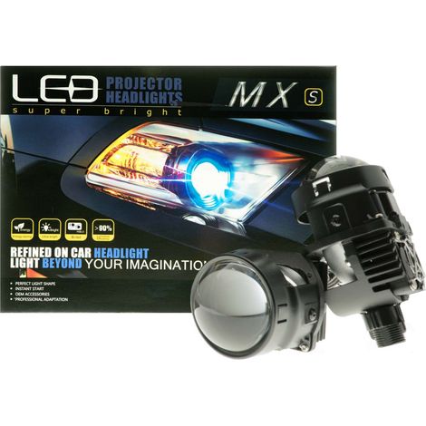Lentes para proyectores Bi-LED de 2,5" 6000K 60W EPLL22 (1/5)