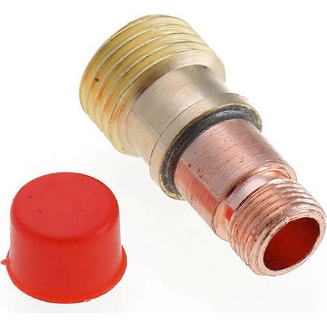 Torche de soudage TIG, lentille à gaz 3/32, coupelle Pyrex n° 12, kit de pince de 2,4 mm pour WP-17/18/26KS-FFY (1/4)