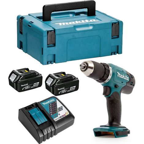 Bohrschrauber 18V LXT (2x4,0 Ah) in MAKPAC - Makita DDF453RMJ