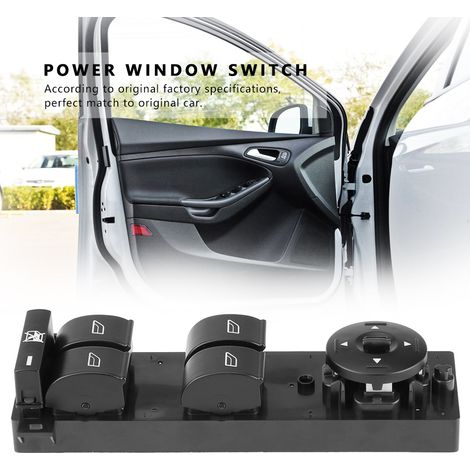 Bouton de commande principal de lève-vitre électrique 3M512K021AB pour les modèles Ford Focus 2005-2007. (1/5)