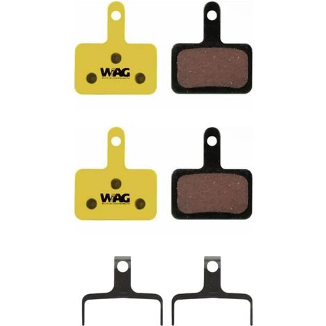 4 PZ PASTIGLIE COMPATIBILI con Shimano - TEKTRO in Ceramica Made in Italy,Guida SICURA Freni Disco DEORE MTB con MESCOLA Organica (1/4)