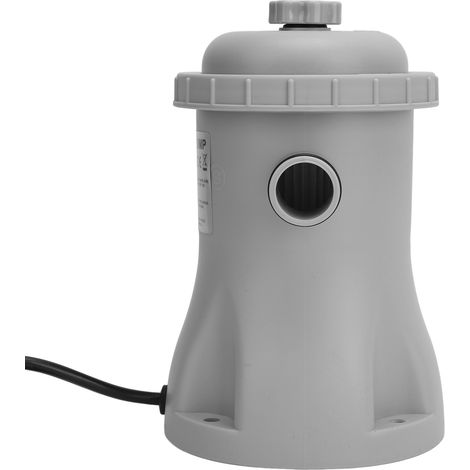 Pompa filtro per piscina fuori terra da 330 galloni, 220 V, spina europea. (1/5)