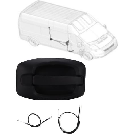 Kit de faisceau de câblage pour poignée de porte coulissante pour Fiat Ducatto Citroën Jumper Peugeot Boxer 2006-2014 (735426421) (1/5)