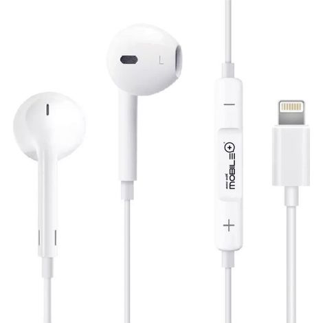 Auriculares Dinámicos con Interfaz Lightning y Funcionalidad de Micrófono Longitud del Cable 1.2m Oferta exclusiva