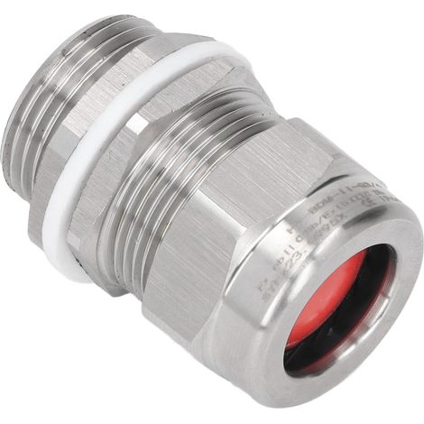 Presse-étoupe acier inox 304 antidéflagrant G3/4 étanche IP66 double étanchéité raccord câble pour appareils électroménagers (1/5)