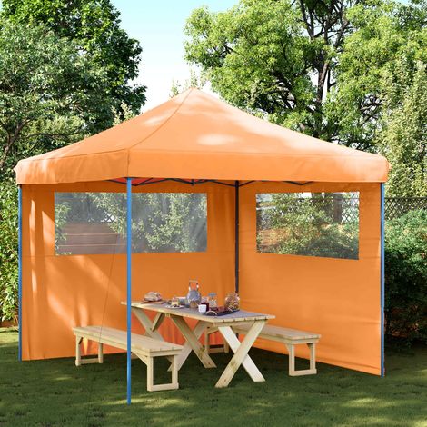 Party-Zelt Orange 292 x 292 x 315 cm Oxford-Stoff