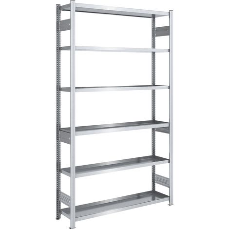 hofe, Rayonnage à tablettes de rétention, acier galvanisé,