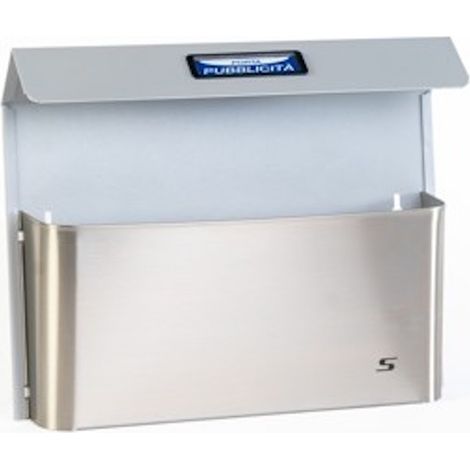 CESTO SILMEC PORTAPUBBLICITA' GRIGIO COD.41-517.9006
