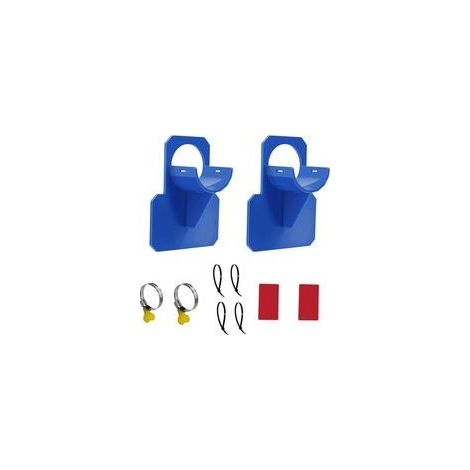 Support de Tuyau pour Piscine, Accessoires de Rangement Robustes, Fixation Murale pour Flexible d'Aspiration et Nettoyage (1/5)