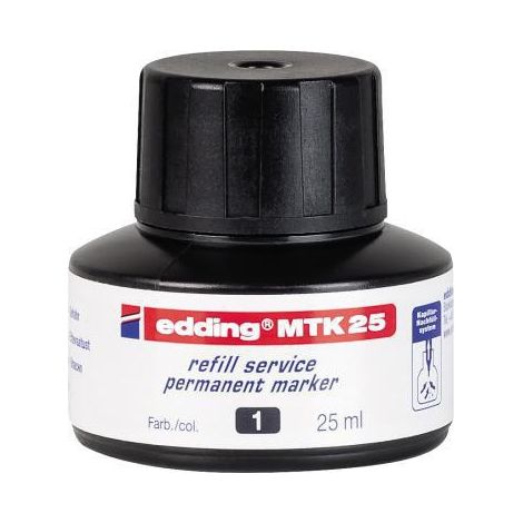 edding Nachfülltusche MTK 25 4-MTK25001 25ml schwarz