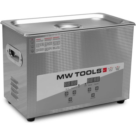 Nettoyeur à ultrasons 4,5 L professionnel 380W 300x150x100 MW Tools UCC004 (1/4)