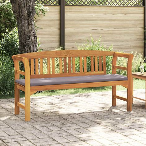vidaXL Panchina Rosa Naturale 157 x 46 x 82,5 cm