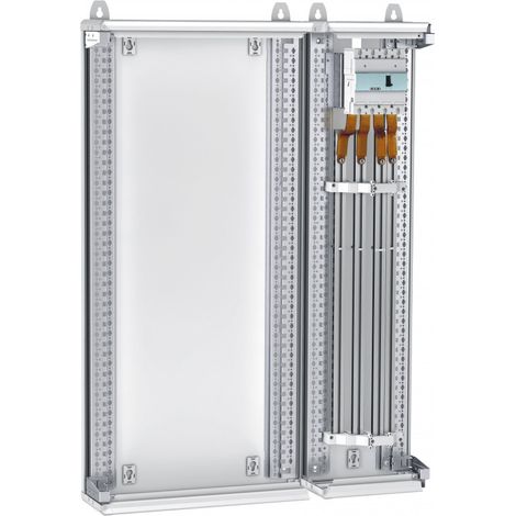 Barre aluminium cuivré étamé en C 250A répartition VX hauteur 1600mm (404430)