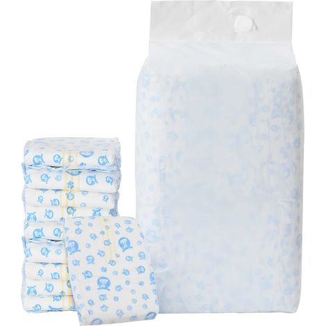 Disposable Dog Diaper Male 30 pcs White S vidaXL