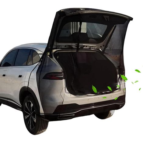Tente de Camping Voiture,Auvent Moustiquaire Anti-Moucherons Tente Auvent de Voiture Ventilée,pour Camping-Car, Plage, Voyage, Longs Trajets, Bord de Route, Pick-up (1/5)