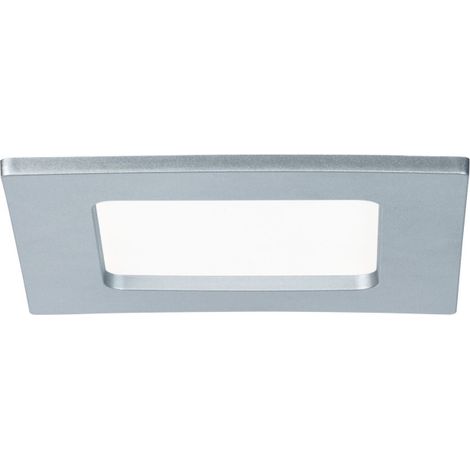 Spot LED encastrable pour salle de bains LED intégrée Paulmann 92076 N/A 6 W chrome (mat) W246451 (1/3)