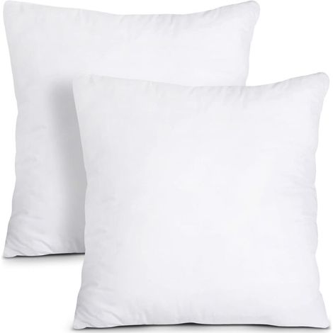 Copricuscini 45 x 45 cm (set da 2), Copricuscini, Cuscini interni, Imbottitura per cuscini (bianco) (1/4)