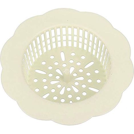 Filtre de Drain en Forme de Fleur pour Évier de Cuisine et Salle de Bains - Couvercle Anti-Cheveux (1/5)