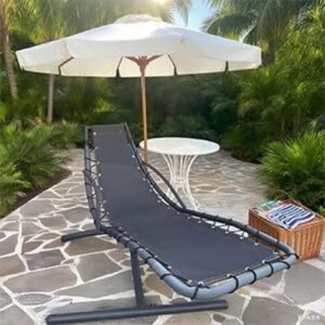 Toile De Rechange - Balancelle Suspendue - Dimensions 64x197x23 Cm - Pour Jardin Terrasse Extérieur - 1 Pièce (1/4)