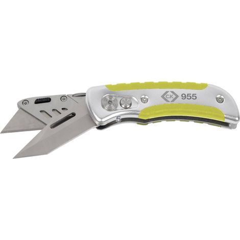 C.K T0955 Cutter, richiudibile - con 2 lame 1 pz. (1/2)