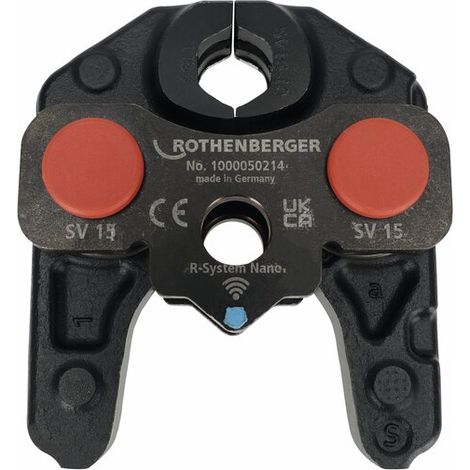 Rothenberger ROMAX NANO ganascia di pressatura iJAW, SV, 15 mm