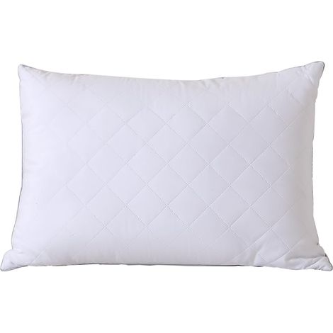 Oreiller Garni Plumes de Canard Gris 4-6cm - Tissu Ultrasoudé Anti-Perçage, 40x60 cm / 50x70 cm, Oreiller Moelleux et Respirant (40×60cm) (1/5)