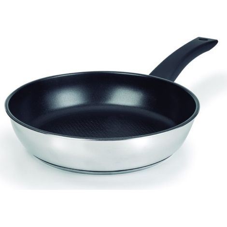 Sartén Lacor Home 24 cm Plateado Acero inoxidable