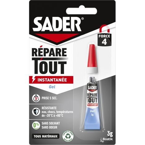 Sader répare tout - Glue liquide 3g (1/5)