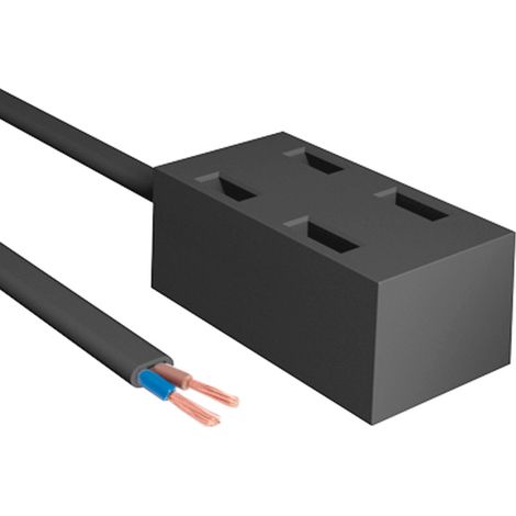 48V Magnetbus-Netzteiladapter Videx VL-trms-FC08B Schwarz