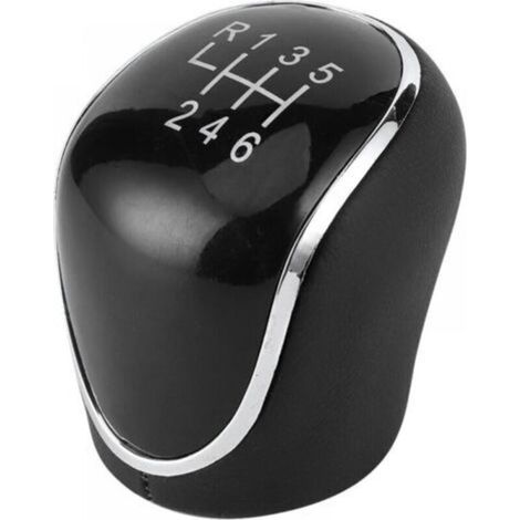 1pc Gear Shift Knob, 6-Speed Car Manual Transmission Gear Shift Handball suitable for FOCUS Galaxy Kuga C-MAX (1/4)