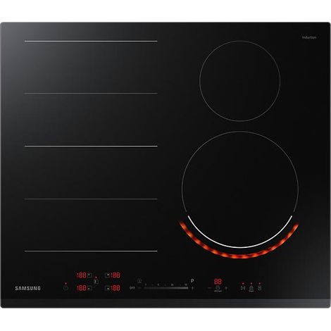 Samsung NZ64N7777GK Piano Cottura ad Induzione 60cm Vetroceramica Nero (1/5)