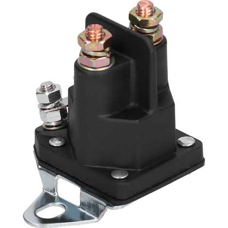 Contacteur de démarrage 12V 3 bornes Relais de solénoïde pour MTD 109946, 146154, 1753539, AM138497 (1/5)