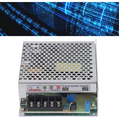 Alimentation à découpage LED 24 V 3 A, alimentation centralisée, chargeur de batterie au plomb-acide AC90-264 V (1/5)