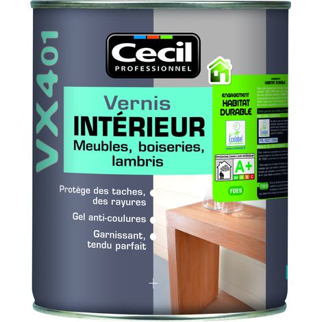 Vernis Intérieur CECIL VX401 Blanc cérusé Mat 0,5 L