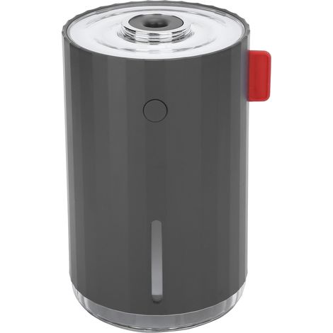 Mini humidificateur portable indispensable pour la voiture, anti-air sec, USB, pour la maison, gris clair. (1/5)
