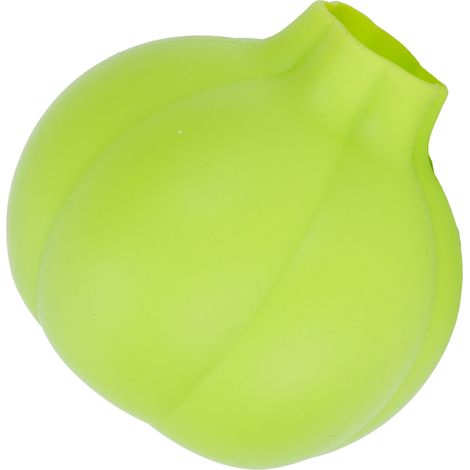 Gant de cuisine en silicone vert pour éplucher l'ail, outil souple de qualité alimentaire, ustensile de préparation culinaire. (1/5)