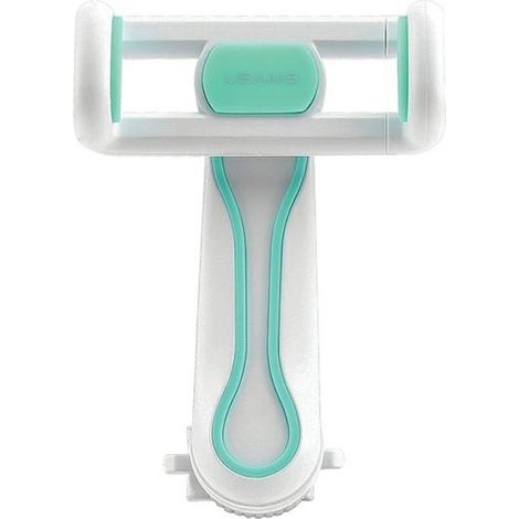 Soporte de agarre para rejilla de ventilación Usams Tuyere FX Series, color blanco. (1/5)