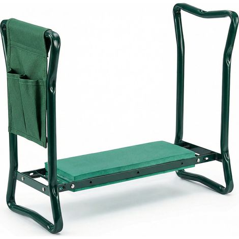 Folding Kneeler Seat 2 in 1 Garden Kneeler EVA Pad 100kg Load Wolf (1/5)