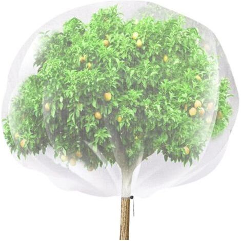 Insektennetz, Schutznetz für Obstbäume, wiederverwendbar, zum Schutz von Pflanzen (100x120cm). (1/5)