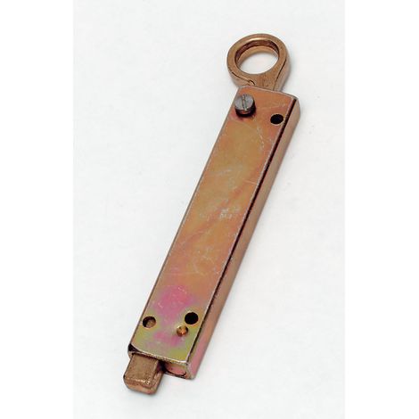 Faac – Verrouillage vantail ambidextre pour portail – Système mécanique avec goupille ressort – Fixation sécurisée – Pour portes coulissantes (1/4)