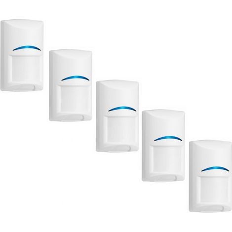 Bosch kit 5 pz Sensore volumetrico DT doppia tecnologia PET immunity 45Kg - ISC-BDL2-WP12GE