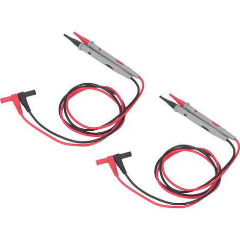 Multimètre numérique pour électricien avec cordons banane, sécurité 1000V, précision or et transmission rapide (1/5)