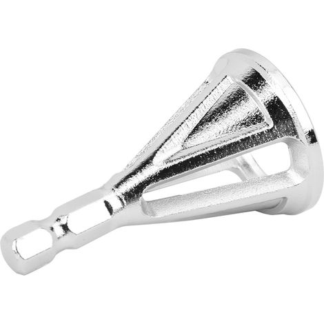 Ébavurage Extérieur Fraise Chanfrein Acier Outil Découpe Métal Queue Hexagonale Argent (1/3)
