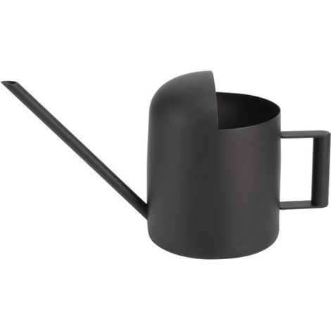 Arrosoir - Acier Inoxydable - Bec Long - Pour Plantes Et Pots De Fleurs - 500 Ml - Noir Mat (1/5)